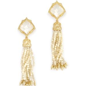 Kendra Scott Misha Gold Statement Earrings
